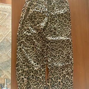 Subdued Leopard Print Bottoms